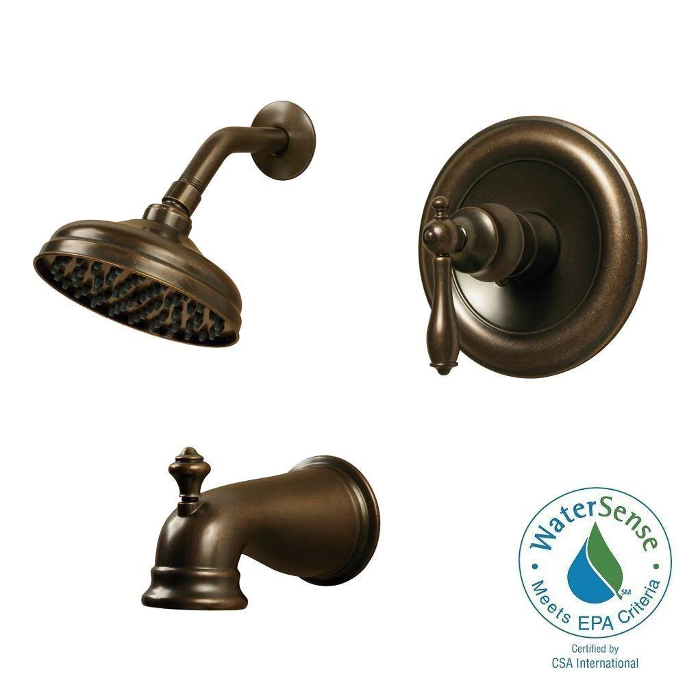 020559 Pegasus Estates Beautiful Bronze Tub Shower Faucet for proportions 1000 X 1000