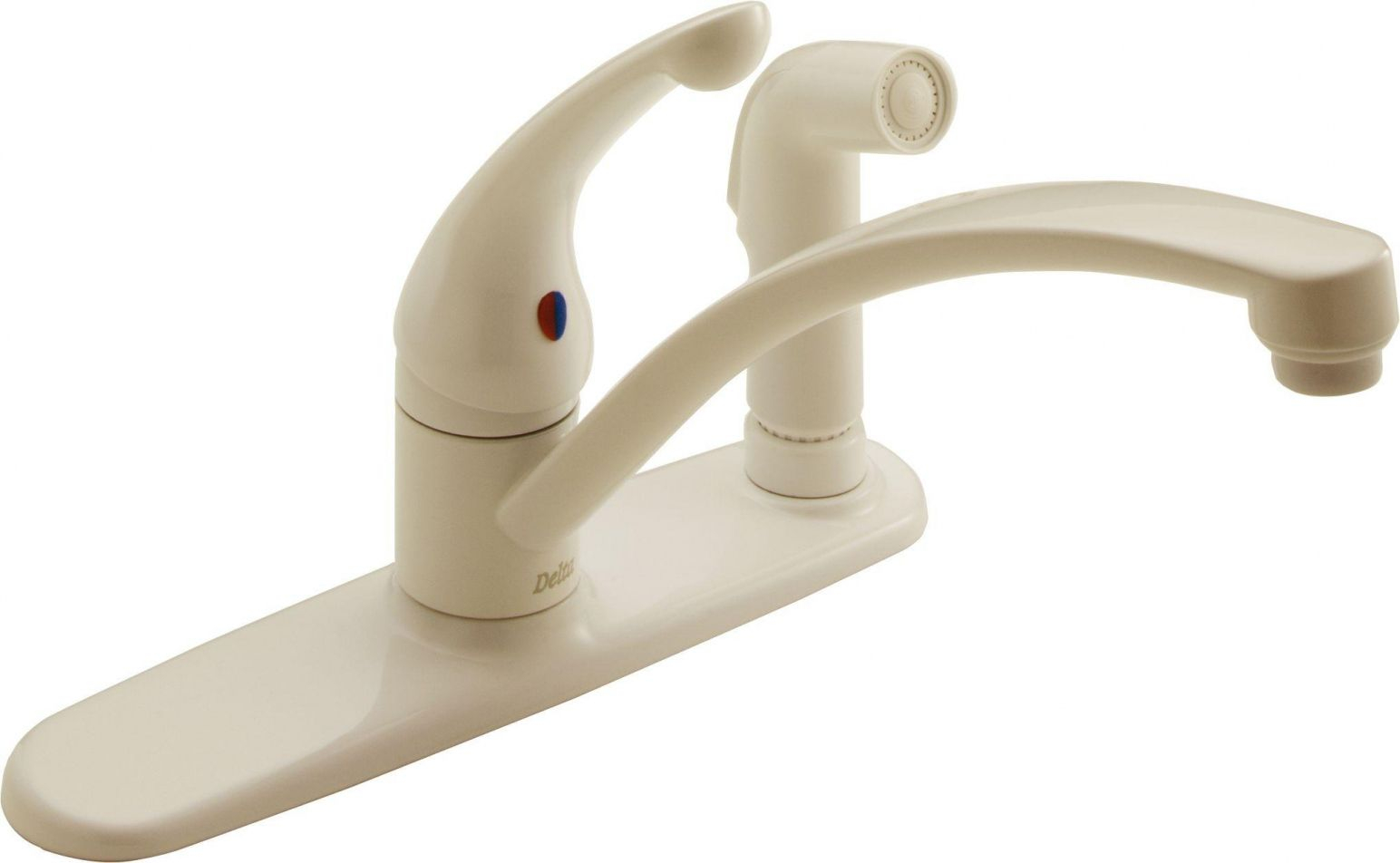 ivory colored kitchen sink faucet