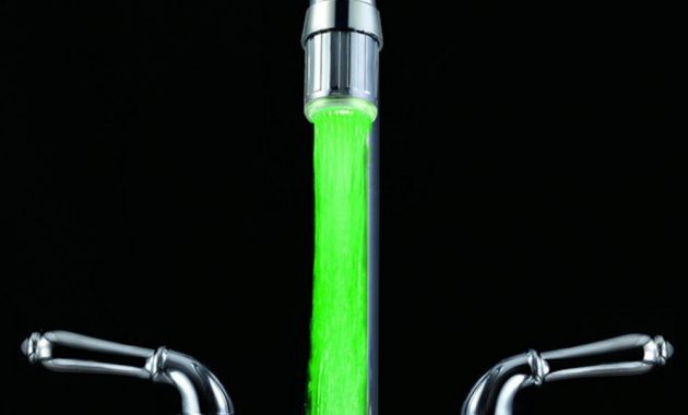 1pcs Single Color Led Water Faucet Green Red Blue Light Glow Shower within dimensions 1000 X 1000