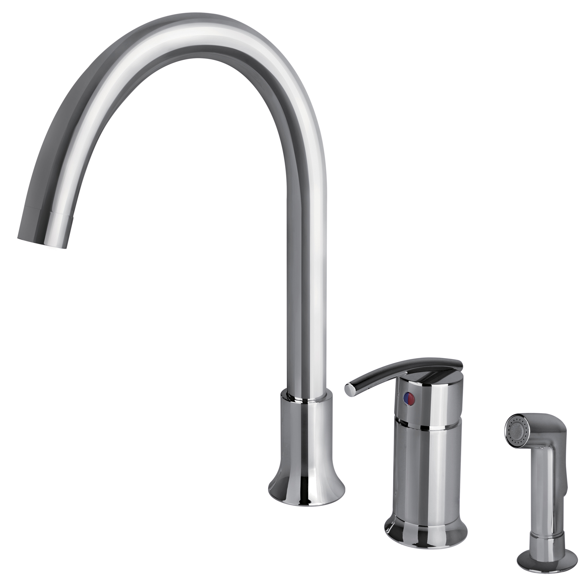 3 Piece Kitchen Faucet Stylish Tpc09 T Side Pull Out Spray Sink With pertaining to dimensions 2000 X 2000