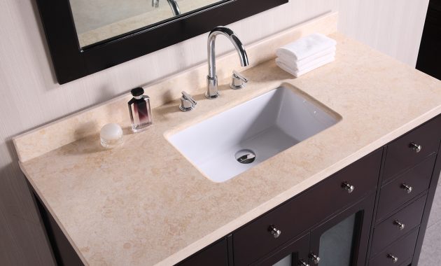 48 Venetian Dec302c Single Sink Vanity Set Bathroom Vanities in dimensions 1181 X 787