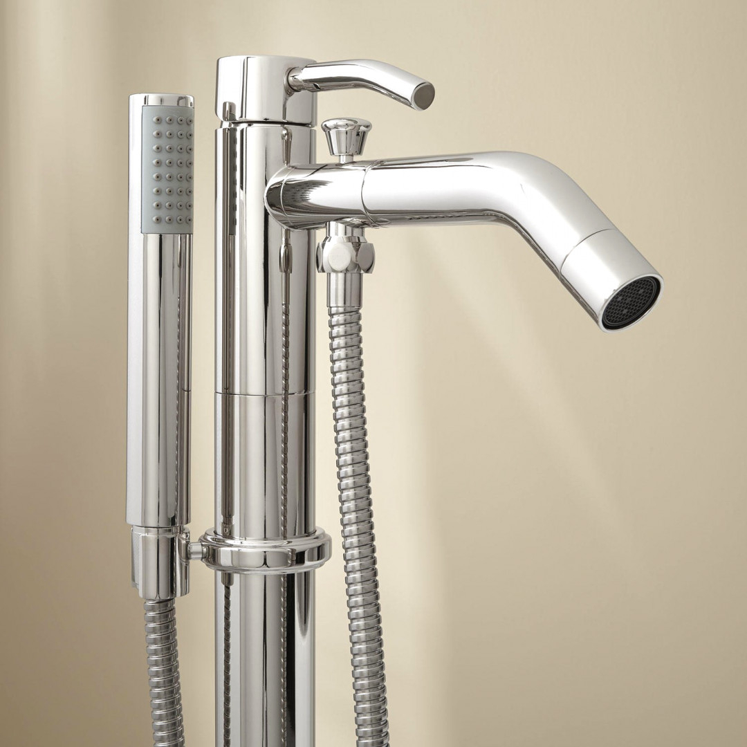 Add Hand Held Shower To Tub Faucet Bathroom Ideas in dimensions 1080 X 1080