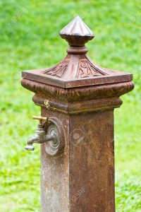 Ancient Decorative Garden Faucet Stock Photo Picture And Royalty for dimensions 866 X 1300