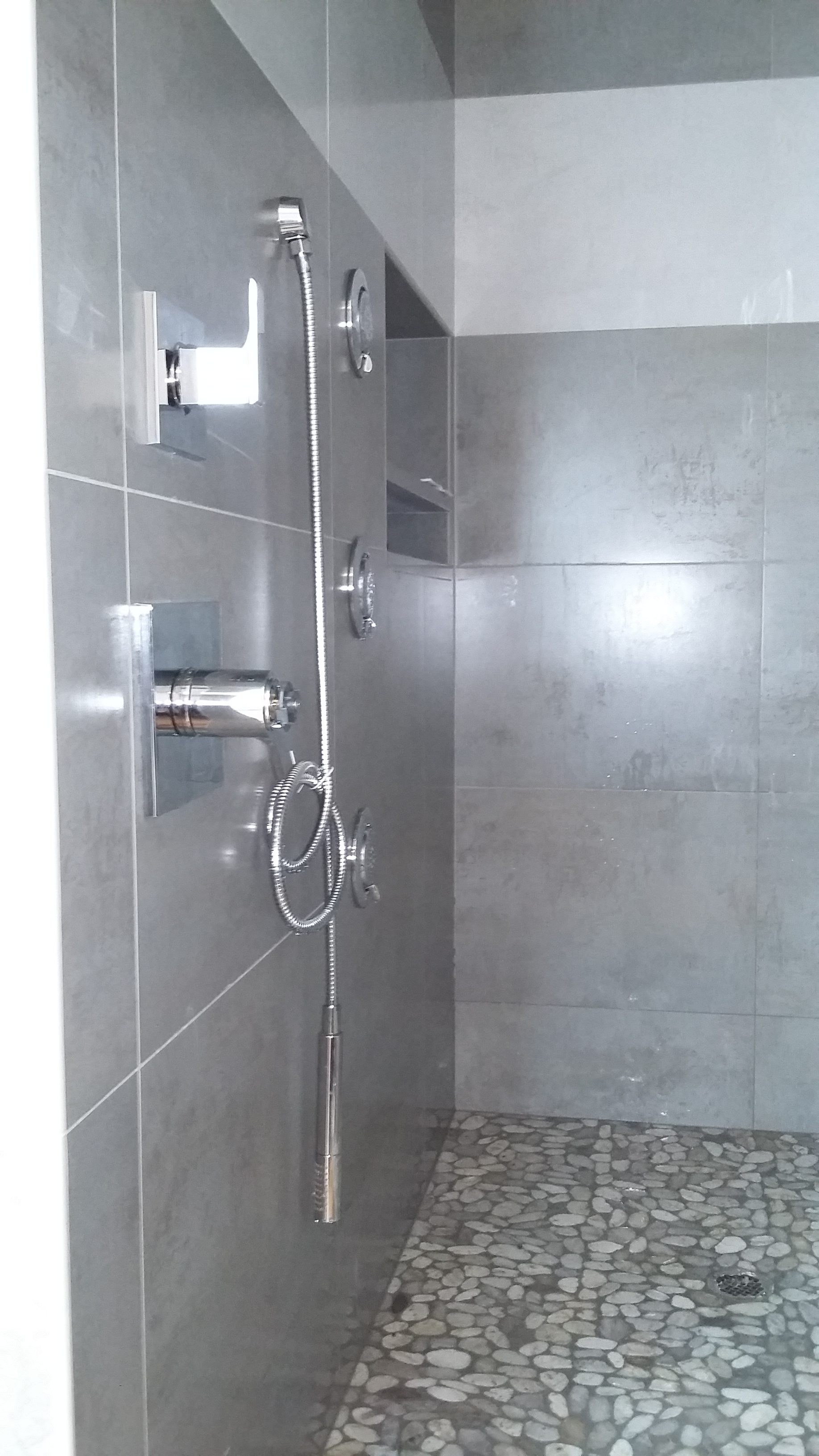 Another Beautiful Custom Shower Dd Hvac Dd Hvac Plumbing intended for dimensions 1836 X 3264