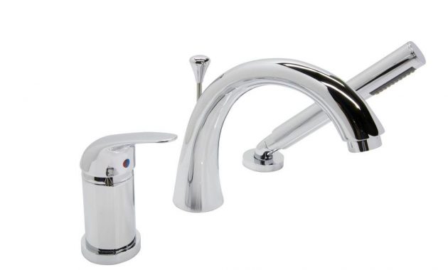 Anzzi Den Series Single Handle Deck Mount Roman Tub Faucet With pertaining to measurements 1000 X 1000