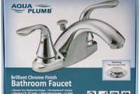 Aqua Plumb 1554001 Premium Chrome Plated 2 Handle Bathroom Faucet pertaining to size 1500 X 1500