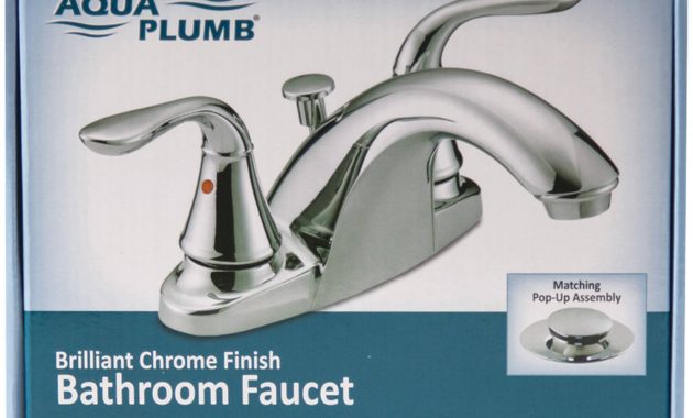 Aqua Plumb 1554001 Premium Chrome Plated 2 Handle Bathroom Faucet pertaining to size 1500 X 1500