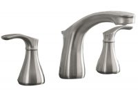 Aquasource Garner Brushed Nickel 2 Handle Widespread Watersense with regard to measurements 900 X 900