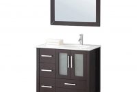 Awad 36 Inch Single Sink Bathroom Vanity Set Right Side With Free throughout measurements 890 X 890