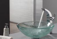 Bathroom Glass Vessel Sink And Faucet Combination Kraususa with regard to dimensions 2000 X 2000