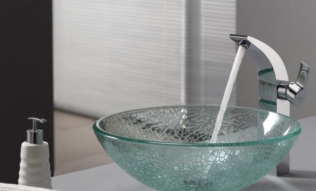 Bathroom Glass Vessel Sink And Faucet Combination Kraususa with regard to dimensions 2000 X 2000