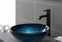 Bathroom Glass Vessel Sink Kraususa intended for size 3744 X 3744