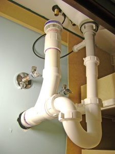 Bathroom Sink Drain Plumbing Air Vent P Trap And Pop Up Drain intended for proportions 2304 X 3072