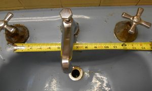 Bathroom Will A Widespread 8 Offset Faucet Also Replace An intended for dimensions 4877 X 2920