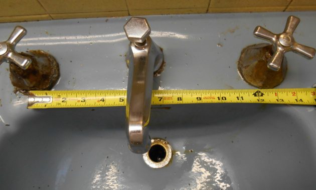 Bathroom Will A Widespread 8 Offset Faucet Also Replace An intended for dimensions 4877 X 2920