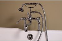 Bathtub Faucet With Handheld Shower Amazing Strom Deck Mount for size 1000 X 1000