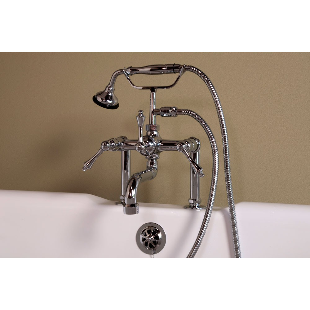 Bathtub Faucet With Handheld Shower Amazing Strom Deck Mount for size 1000 X 1000