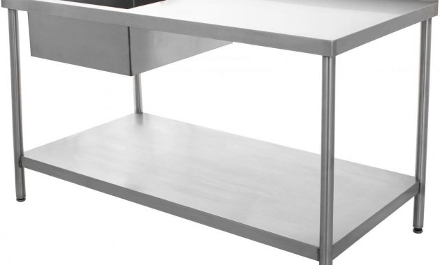 Bbqguys 30 X 60 Inch Outdoor Rated Stainless Steel Utility Table pertaining to proportions 1500 X 1500