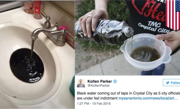 Black Tap Water Texas Citys Residents Turn On Faucet And Get Dark within measurements 1920 X 1080