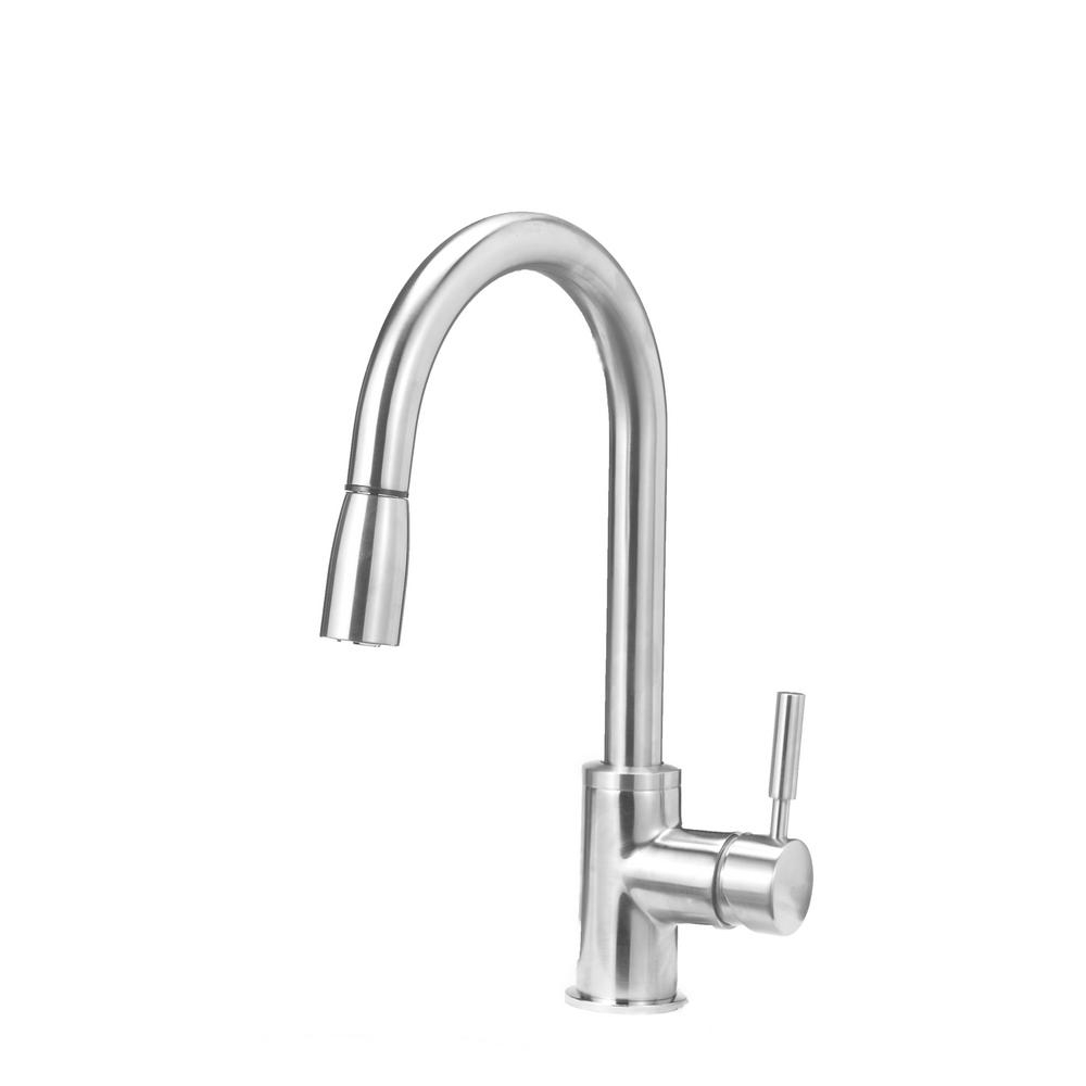 Blanco Sonoma Single Handle Pull Down Sprayer Kitchen Faucet In with regard to sizing 1000 X 1000