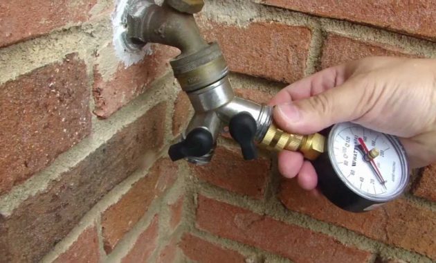 Check Water Pressure On Spigot Faucet And Installing Water Pressure for measurements 1280 X 720