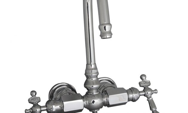 Clawfoot Tub Filler Gooseneck Spout Old Style Spigot Barclay intended for size 1000 X 1000