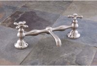 Columbia Bridge Style Bathroom Sink Faucet 12 Inch Centers throughout proportions 1000 X 1000