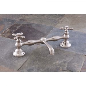 Columbia Bridge Style Bathroom Sink Faucet 12 Inch Centers throughout proportions 1000 X 1000