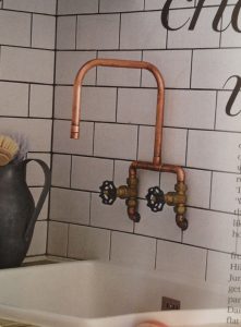 Copper Pipe Faucet Basement Bath House St in dimensions 1610 X 2185