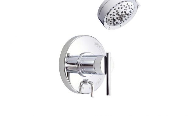 Danze Parma 1 Handle Pressure Balance Tub And Shower Faucet Trim Kit for measurements 1000 X 1000