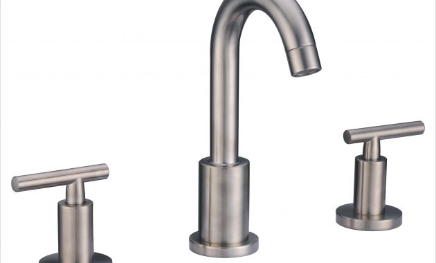 Dawn 3 Hole 2 Handle Widespread Lavatory Faucet Brushed Nickel intended for proportions 3501 X 3046