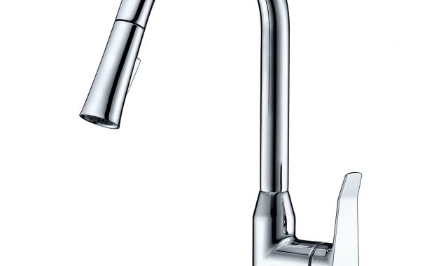 Dawn Usa Chrome Grey Single Lever Pull Down Spray Kitchen Faucet regarding proportions 1752 X 1752