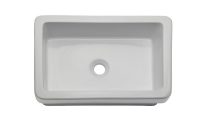 Decolav Classically Redefined Semi Recessed Rectangular Bathroom in size 1000 X 1000