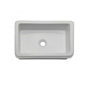 Decolav Classically Redefined Semi Recessed Rectangular Bathroom in size 1000 X 1000