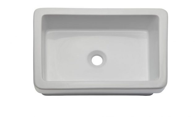 Decolav Classically Redefined Semi Recessed Rectangular Bathroom in size 1000 X 1000