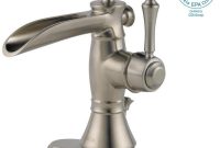 Delta Cassidy Single Hole Single Handle Open Channel Spout Bathroom regarding size 1000 X 1000