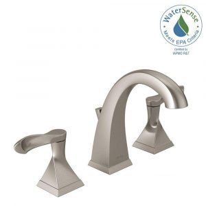 Delta Everly 8 In Widespread 2 Handle Bathroom Faucet In Spotshield for dimensions 1000 X 1000