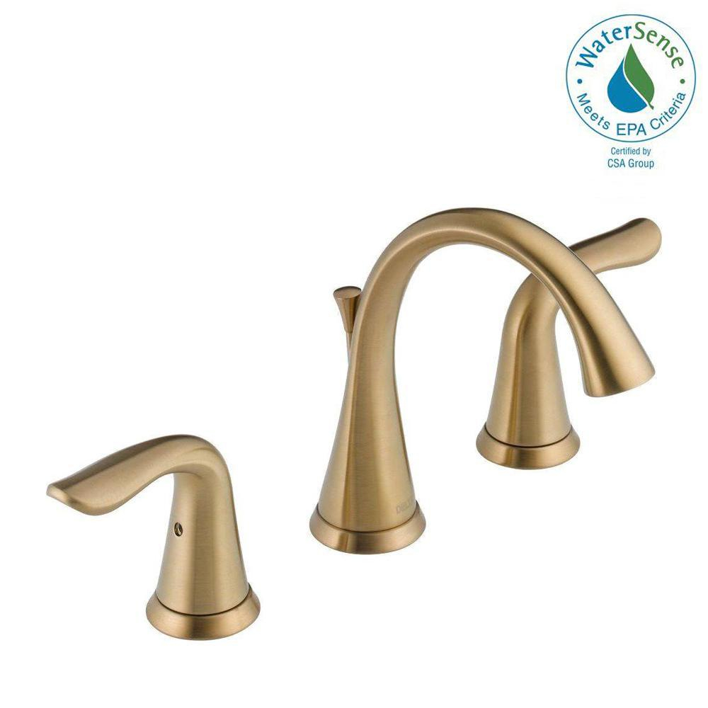 Delta Lahara 8 In Widespread 2 Handle Bathroom Faucet With Metal throughout sizing 1000 X 1000