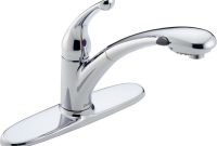 Delta Signature Single Handle Pull Out Sprayer Kitchen Faucet With for proportions 1000 X 1000