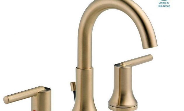 Delta Trinsic 8 In Widespread 2 Handle Bathroom Faucet With Metal pertaining to proportions 1000 X 1000