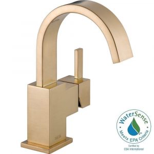 Delta Vero Single Hole Single Handle Bathroom Faucet With Metal regarding sizing 1000 X 1000