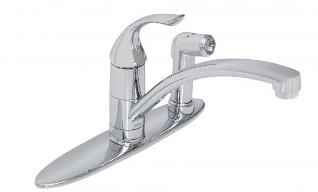 Discontinued Viper Single Handle Kitchen Faucet With Spray Gerber with regard to proportions 4308 X 2833