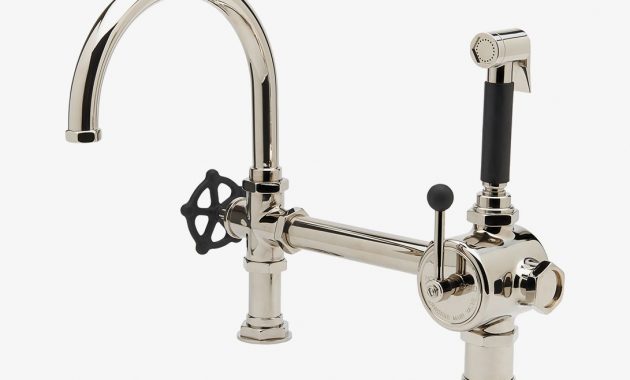 Discover Regulator Gooseneck Single Spout Kitchen Faucet Black intended for dimensions 1091 X 1637