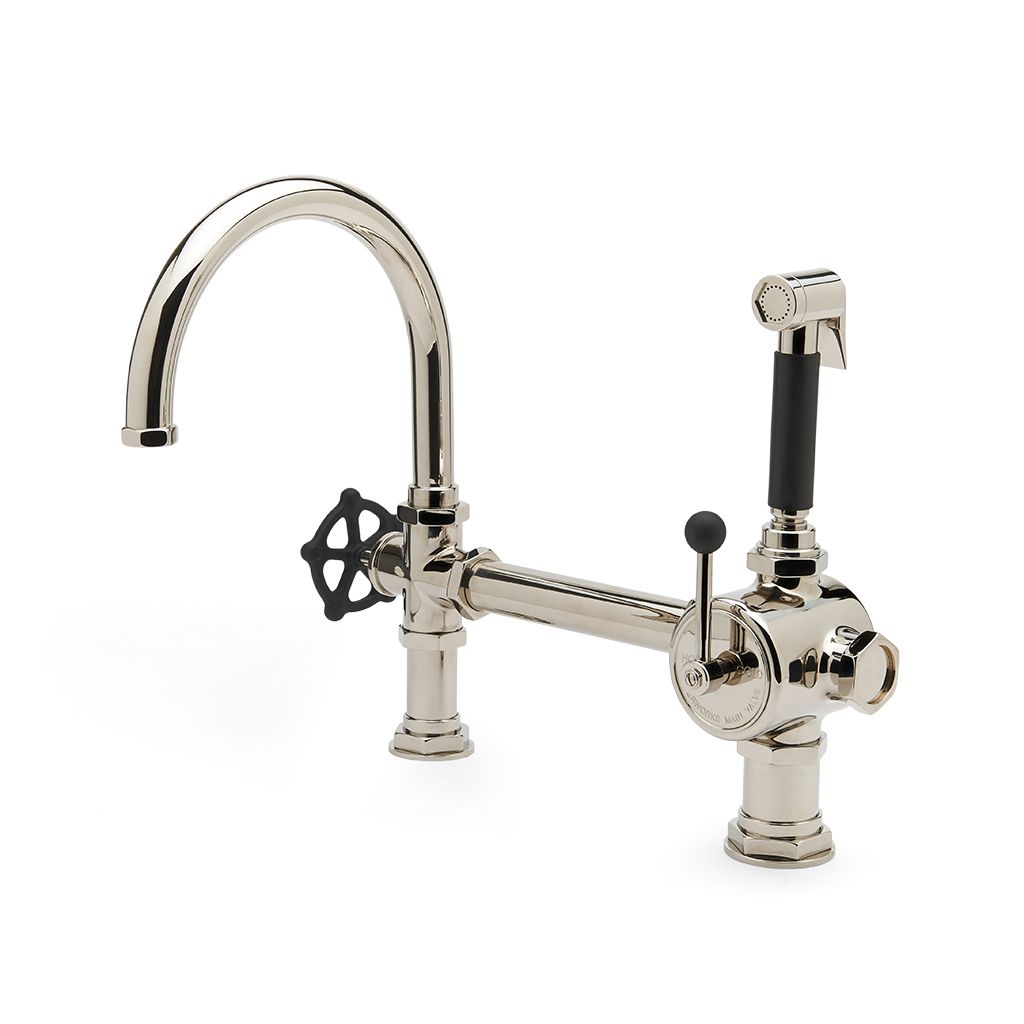 Discover Regulator Gooseneck Single Spout Kitchen Faucet Matte pertaining to proportions 1024 X 1024