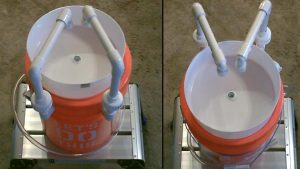 Diy Camp Sink The 5 Gallon Bucket Camp Sink Pvc Bucket Sink intended for proportions 1280 X 720