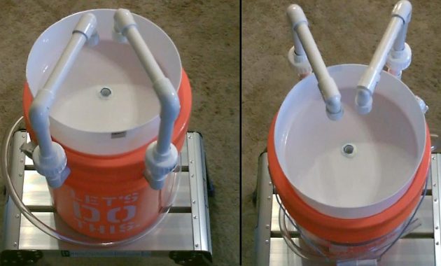 Diy Camp Sink The 5 Gallon Bucket Camp Sink Pvc Bucket Sink intended for proportions 1280 X 720