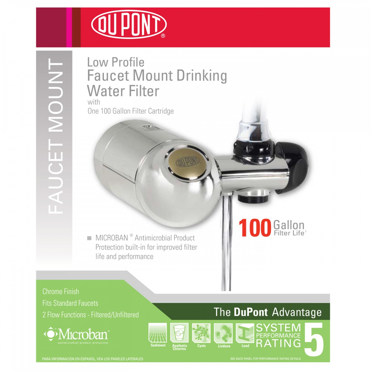 Dupont Wffm300xch Faucet Mount Drinking Water Filter System pertaining to size 1200 X 1200