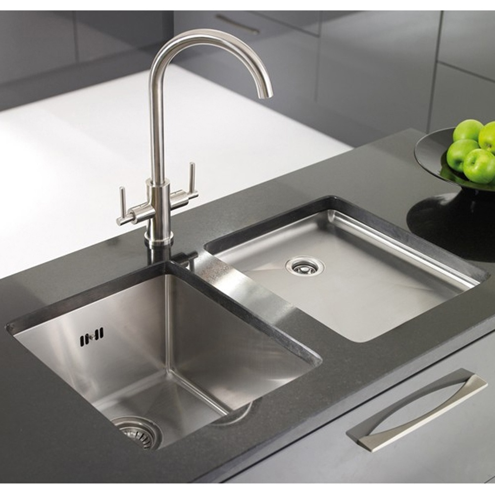 Undermount Kitchen Sink With Faucet Holes Faucet Ideas Site