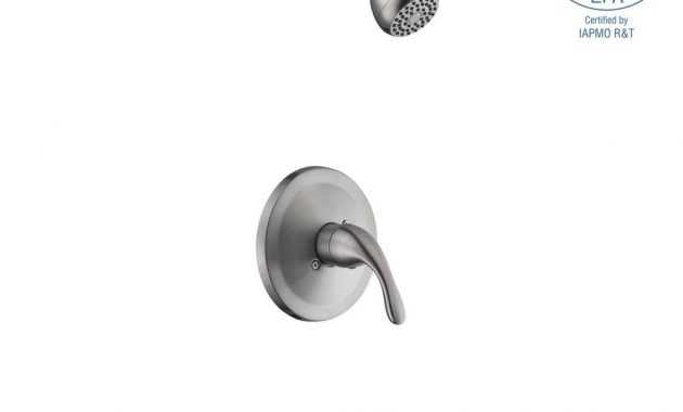 Glacier Bay Builders 1 Handle 1 Spray Tub And Shower Faucet In throughout sizing 1000 X 1000