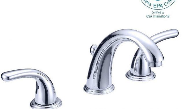 Glacier Bay Builders 8 Inch Widespread Bathroom Faucet Chrome in dimensions 1000 X 1000